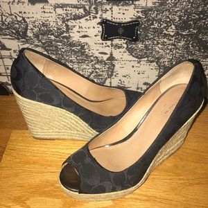 Coach sundress heels